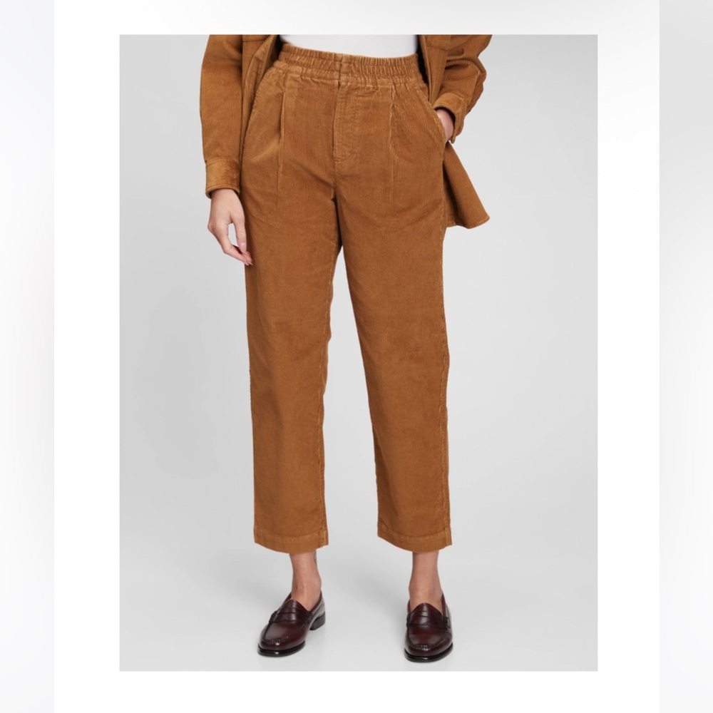 GAP High Rise Corduroy Joggers